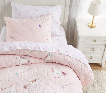 Unicorn kids bedding cheap