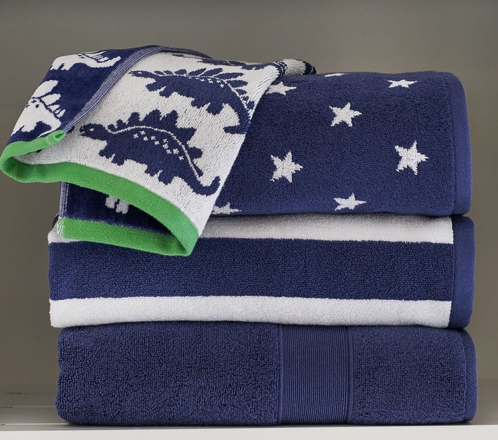 Rugby stripe deals bath towels