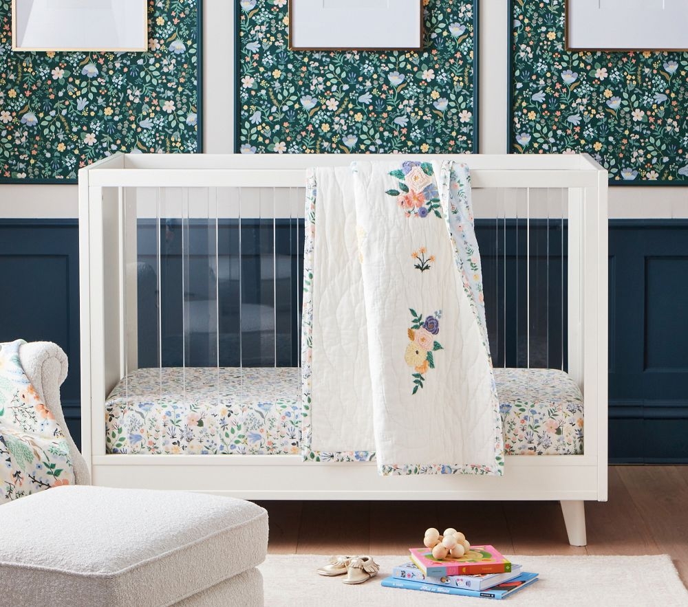 Shop Sloan Acrylic Convertible Crib online Pottery Barn Kids
