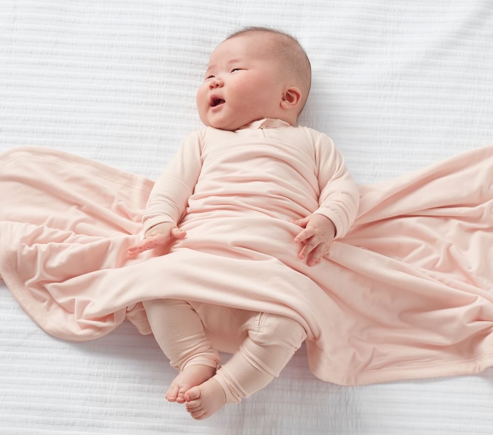 Shop Tencel Jersey Baby Blanket online Pottery Barn Kids Saudi