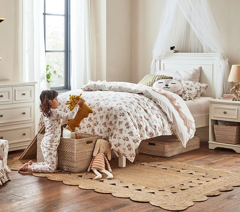 Pottery barn on sale floral duvet
