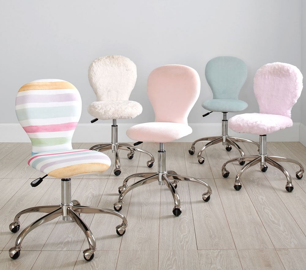 Kids pink desk chair store