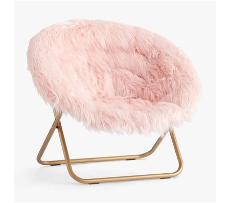 Pink online round chair